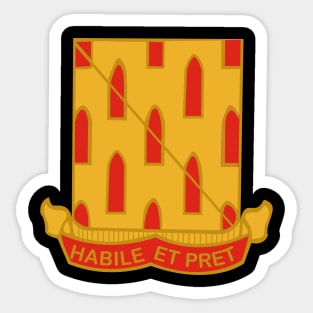 52nd Field Artillery Battalion wo Txt Sticker